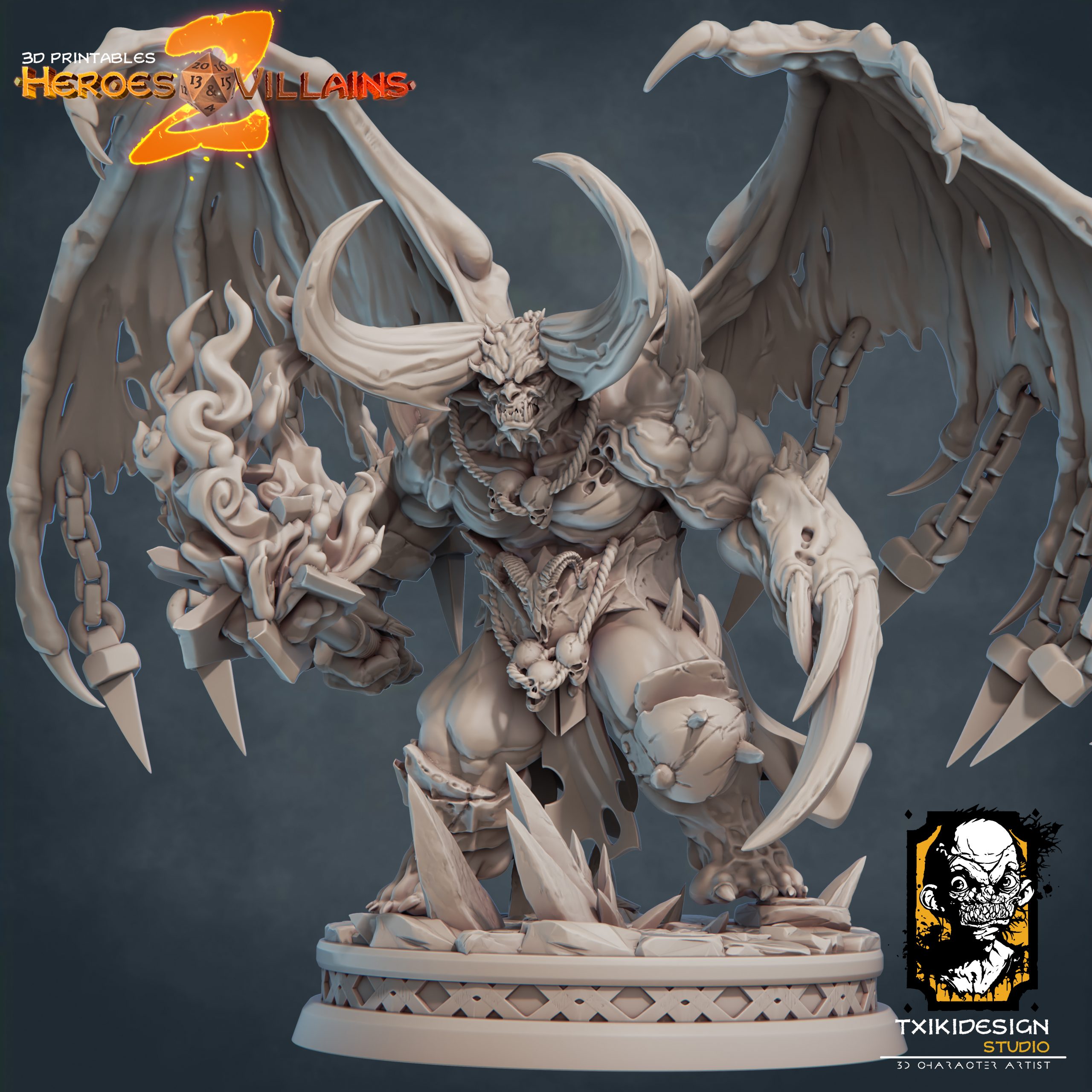 1 hero demon  ttrpg  warhammer dnd